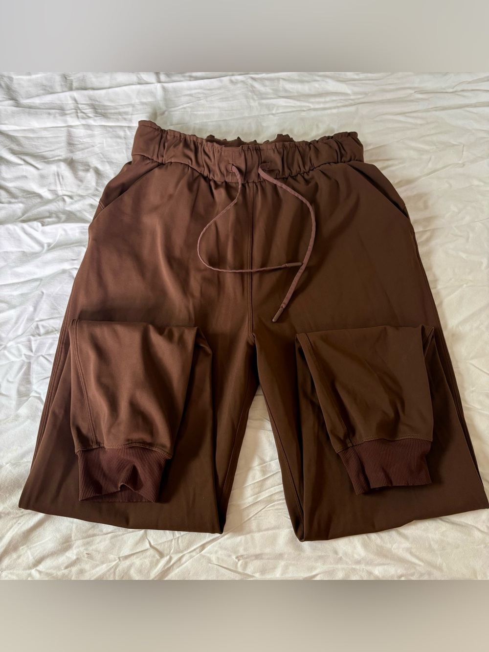 Lulu Lemon Chocolate Brown Joggers